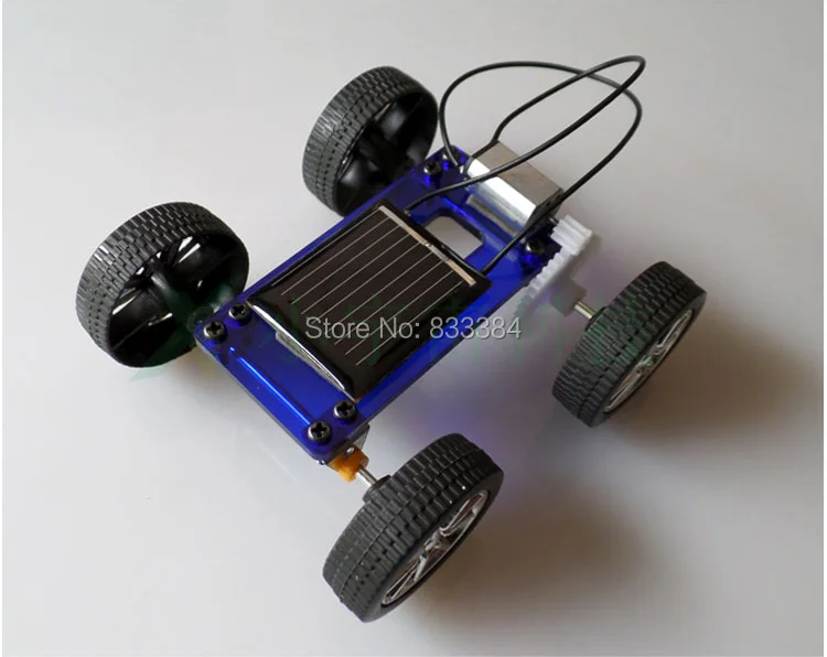 DIY toy car model mini solar car for enlightening teenager miniature of delight high quality