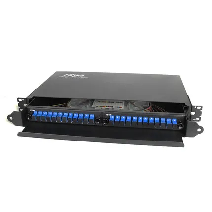 Rack Mount fiber termination box patch panel optical distribution frame ODF for SC 24 core pigtail