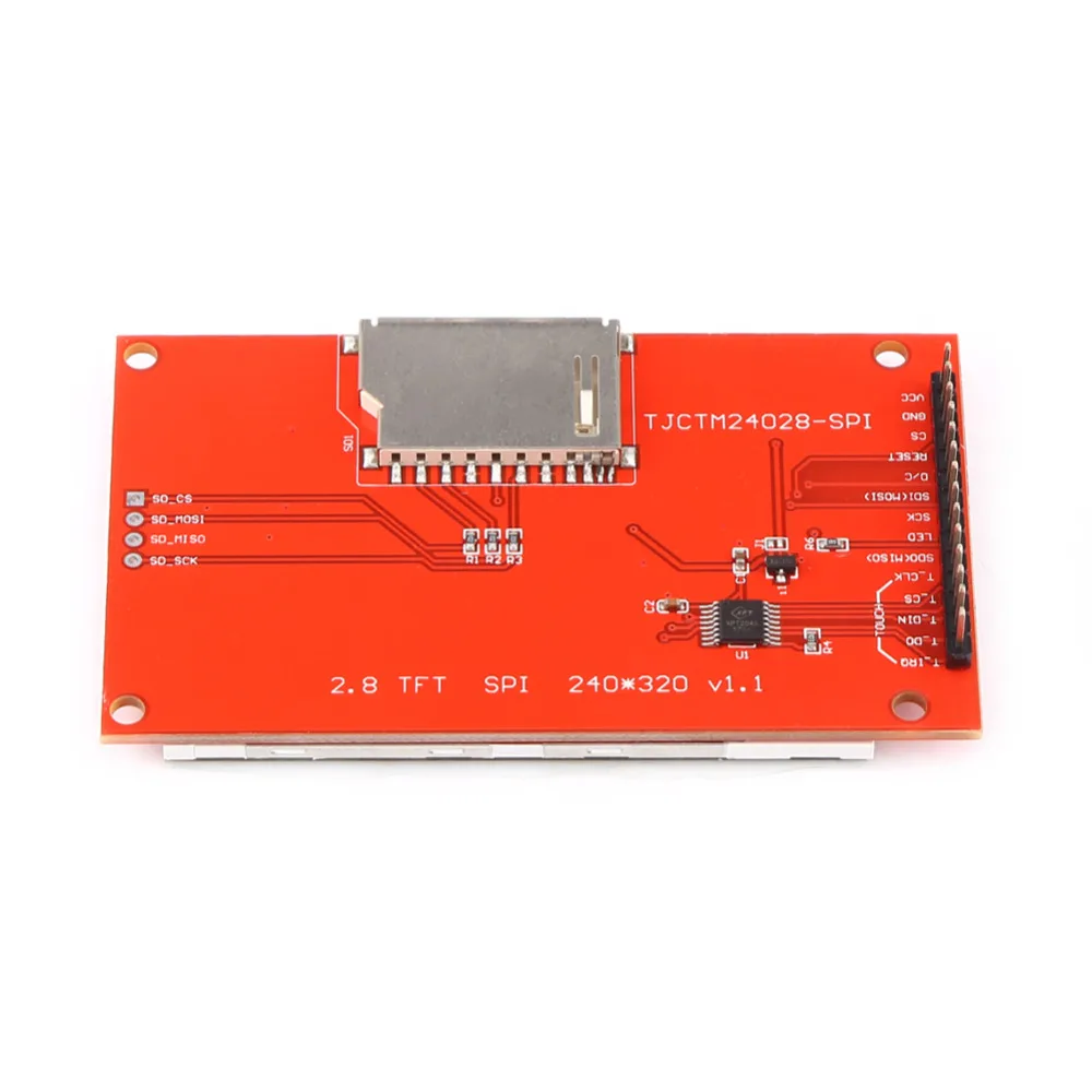 2.8 Inch TFT LCD Module ILI9341 Driver With Touch IC XPT2046 240
