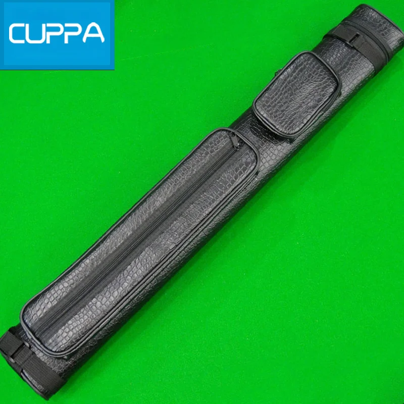 

2016 New Cuppa 1/2 Pool Cue Case 4 Holes Pool Cues Case PU Black Accessories China