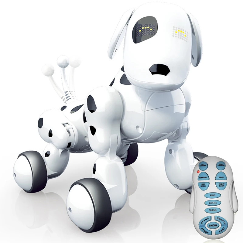 2.4G Wireless Intelligent Remote Control Robot Dog Electronic Dance Pet Music Educational Interactive Talking Toys For children