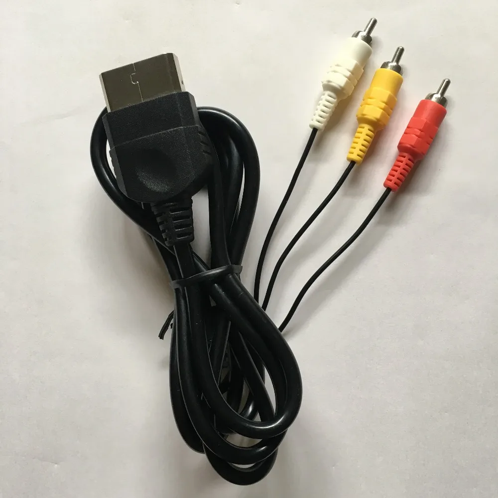 FZQWEG 1,8 m 6 ft AV Audio Video Verbund Kabel Adapter Stecker Konverter Komponente Kabel RCA Für XBOX CLASSIC 1 – Detail 3