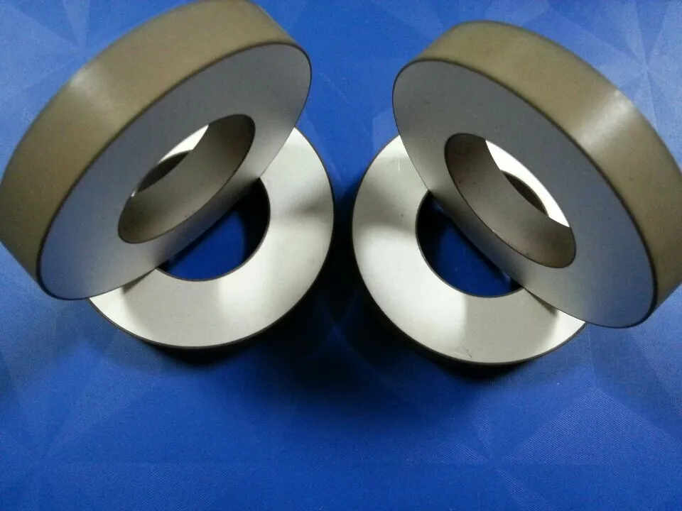 50*17*5mm piezoelectric ceramic materials Pzt-8,piezoelectric ceramic ring,UCE Piezo Ceramic Technology