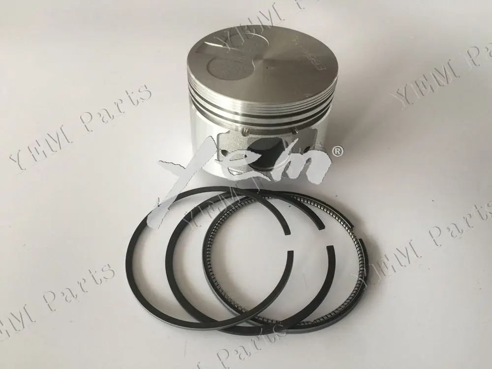 For Yanmar  engine parts  3TNE66 3TNV66 3TN66  piston 0.5 + piston ring 0.5