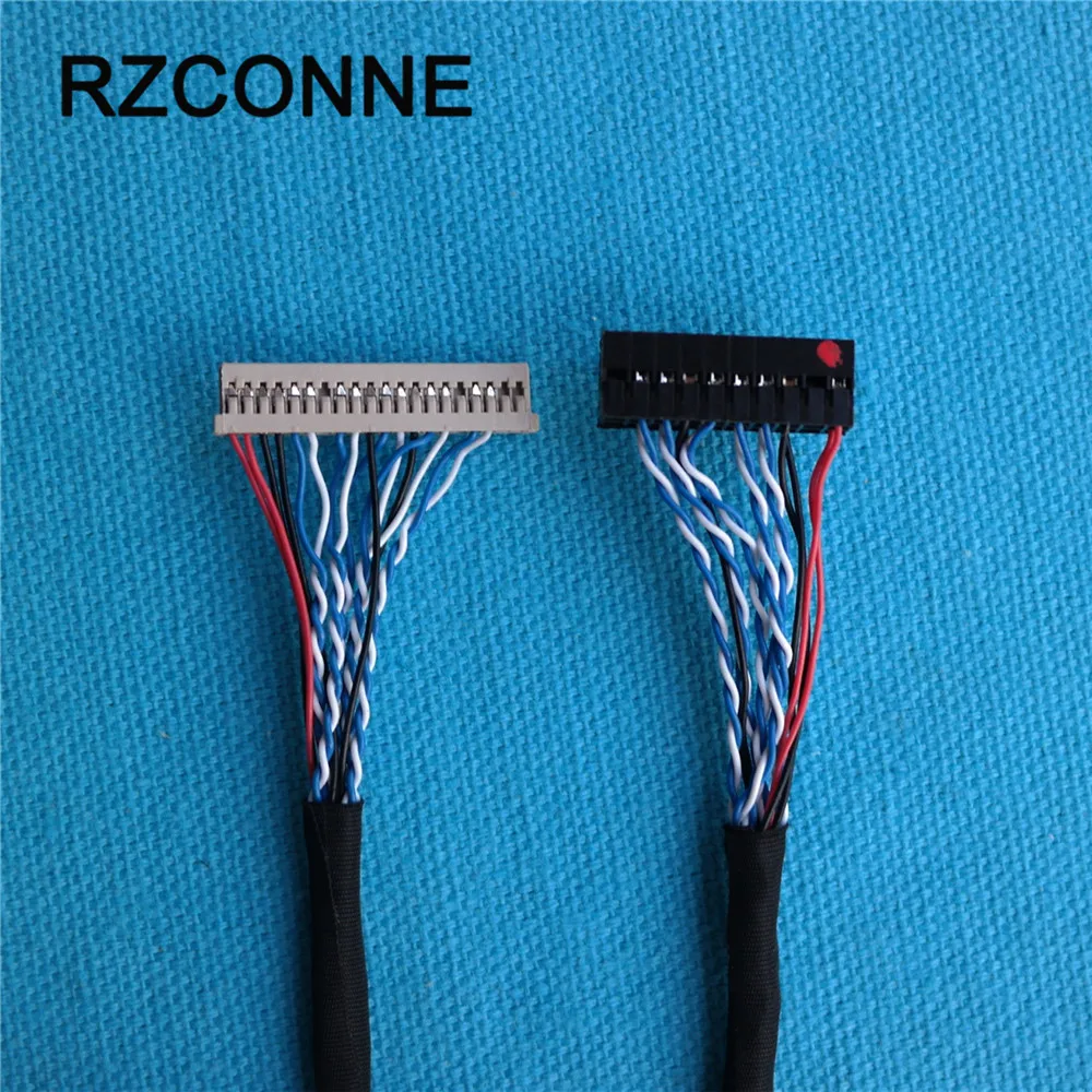 DF14-20-D8 20Pin Single 8 bits 0.5mm LVDS Cable for LCD Controller Panel 5pcs/lot