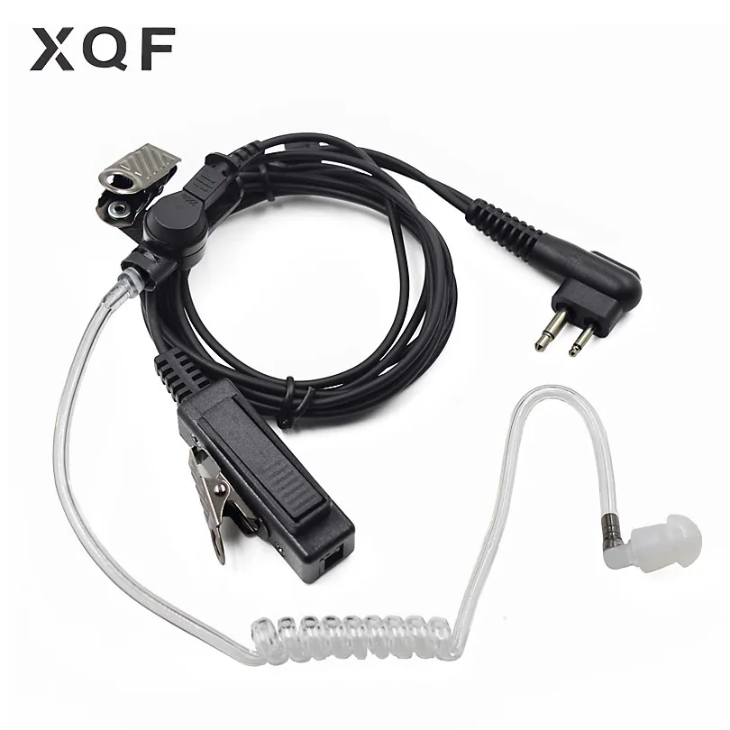 FBI Surveillance Acoustic Air Tube Earpiece Headset for Motorola Walkie Talkie Radio GP3688 GP300 GP308 GP68 CP040 CP100 CP200