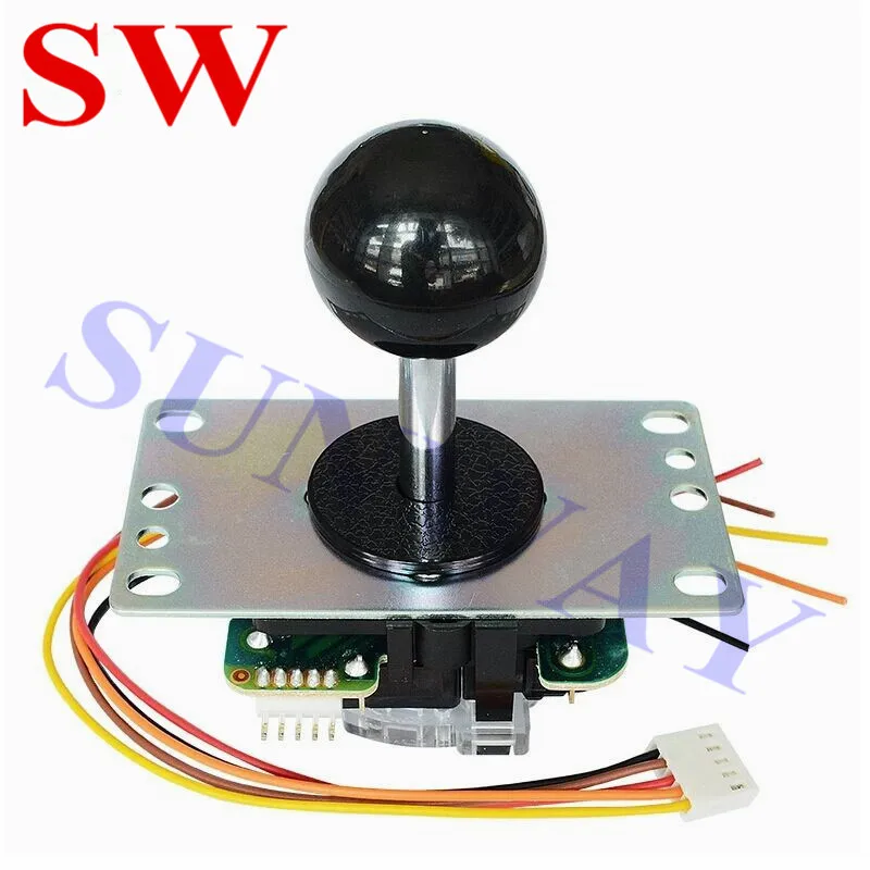 Original Japan Sanwa Joystick JLF-TP-8YT Fighting rocker with Topball and 5pin wire for Jamma arcade game part