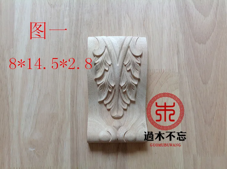 Don't forget Dongyang wood wooden box Rome floral decoration of European style bed column stigma window decals