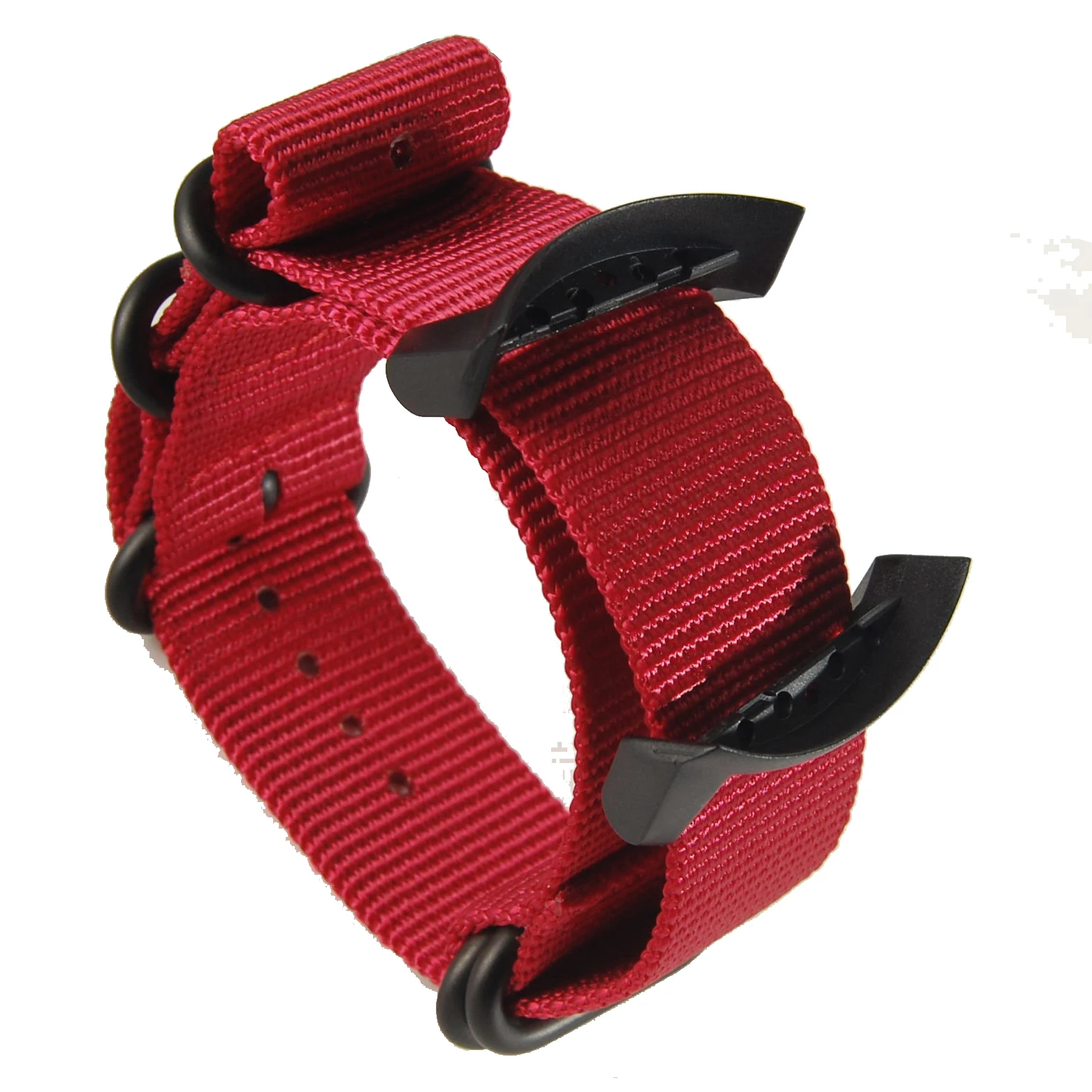 For Suunto D6 D6I Dive Computer Watch Nylon Strap Watchbands+ABS Adapters+Screwbars