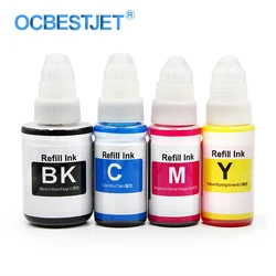 4Colors/Set Desktop Refill Dye Ink For Canon All Inkjet Printer Ink Cartridge And CISS (BK-135ML CMY-70ML Dye Ink)