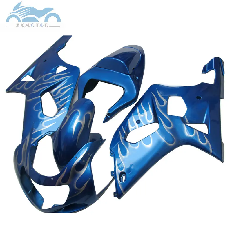 7gifts Fairings kit for SUZUKI 2001-2003 GSXR600 GSXR 750 K1 road race motorcycle fairing GSXR600 750 01-03 blue aftermarket set