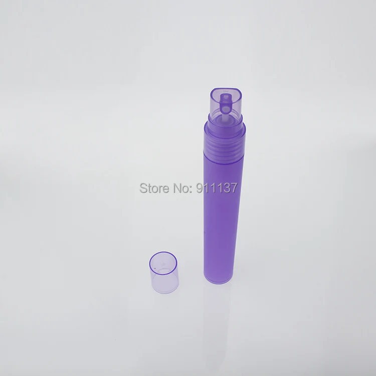 100pcs empty round plastic 1 ounce spray bottles , purple 1 oz plastic spray bottle for perfume , cheap pp 1 oz spray bottles