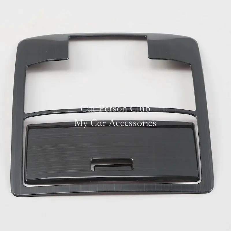 For 2010-2021 Toyota LAND CRUISER PRADO FJ 150 Front Read Light Cover Roof Lamp Protector Frame Trims Stainless Car Accessories