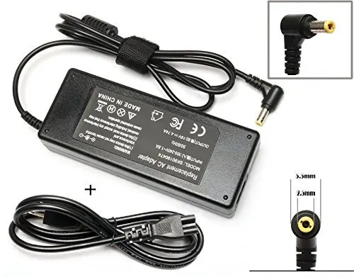 19V4.74A DC5.5*2.5mm Laptop Adapter Charger for Toshiba Satellite C675 C850 C855 L655 L675 L745 L755 L775 L855 L875