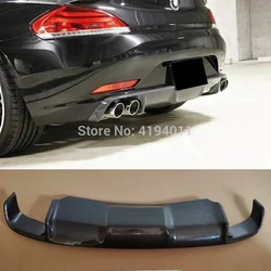 MONTFORD Car Accessories Carbon Fiber Rear Diffuser Bumper Guard Protector Skid Plate Bumper Cover For BMW E89 Z4 2009-2013 1Pcs