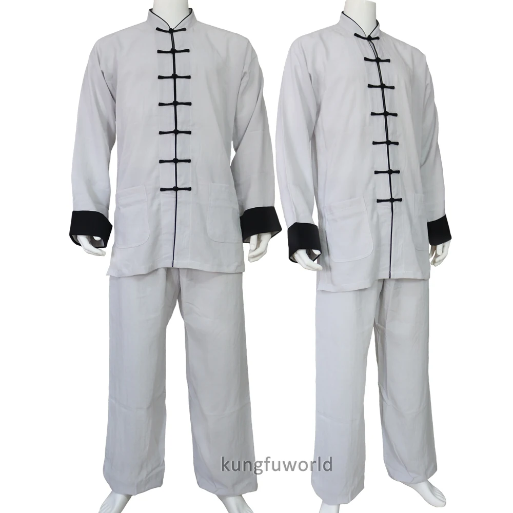 

25 Colors Linen Tai chi Uniform Wushu Martial arts Kung fu Nanquan Wing Chun Wudang Changquan Suit