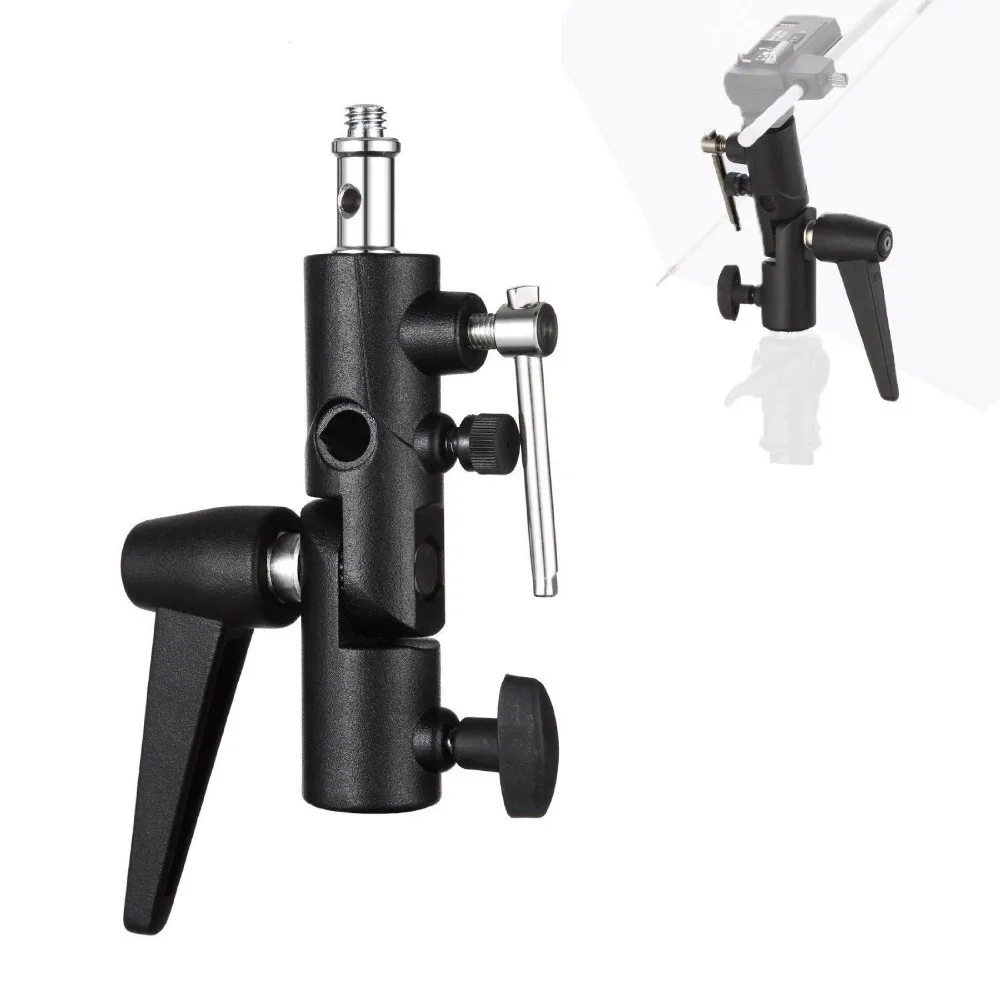 Flash Bracket Shoe Umbrella Holder Light Stand Bracket S-050 for Canon 600EX-RT tripod camera