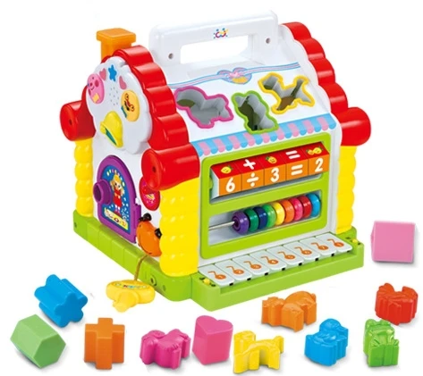 Baby Fun House in all /baby count & sort house/ Multifunctional Musical Toy /Colorfult baby hous