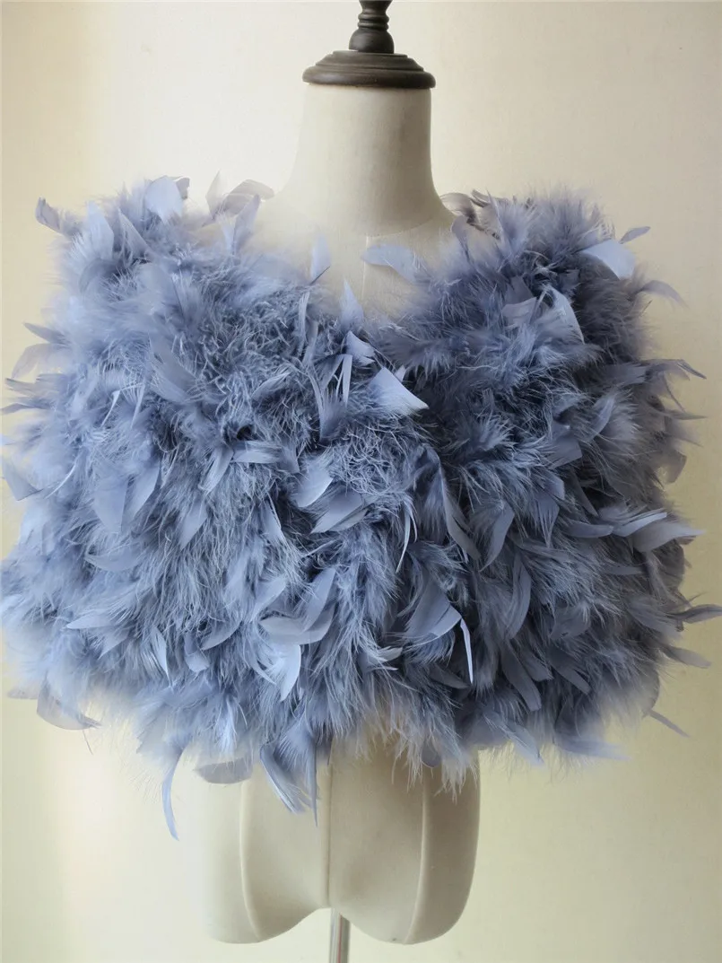 women fur shawl real ostrich fur wrap female burgundy pink wedding dinner scarf evening bridesmaid shawl feather stole furryS63