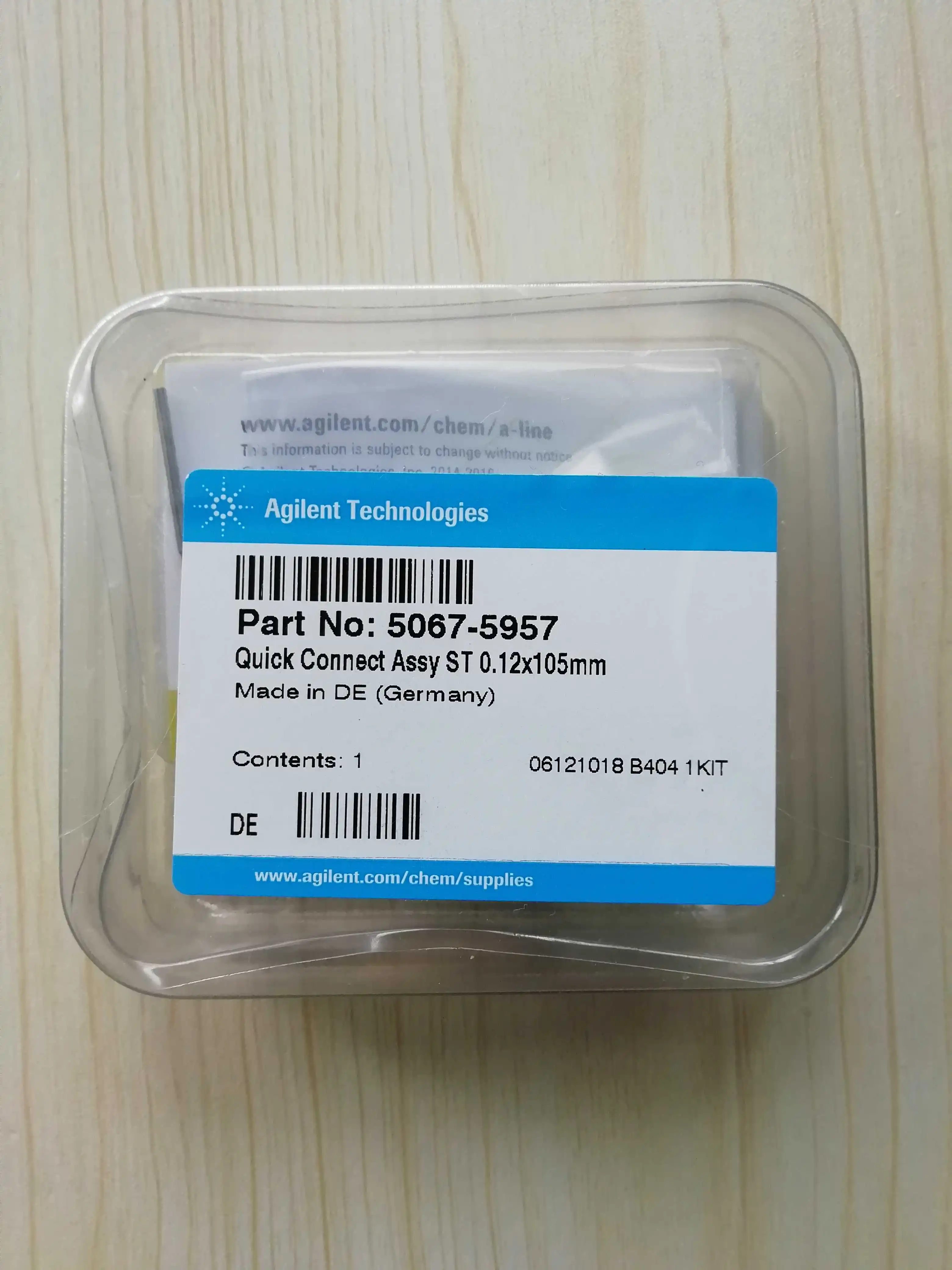 For Agilent 1260 Liquid Phase Ultra High Pressure Quick Connector 5067-5957 Withstand Voltage 1200 Bar