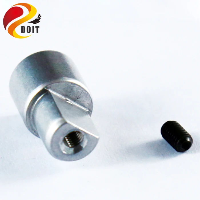 4 개/갑 금속 커플 링 4mm 5mmm 6mm 탱크 섀시의 구동 휠 추적 차량 모터 커넥터 DIY RC 장난감 DOIT