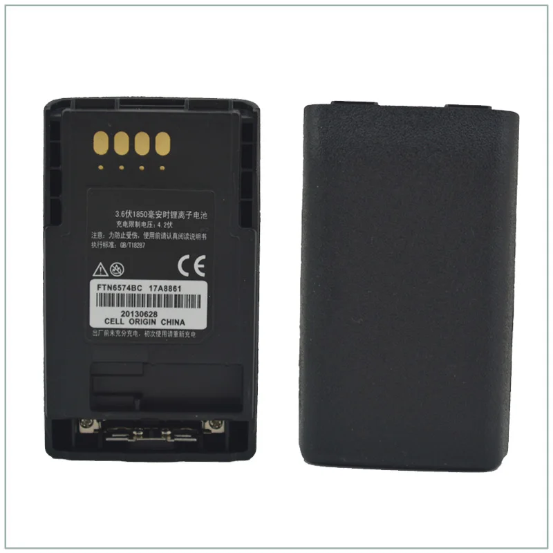 Hot Sale FTN6574BC Battery DC 3.6V 1850mAh Li-ion Battery Pack for Motorola TETRA MTP850 MTP800 CEP400