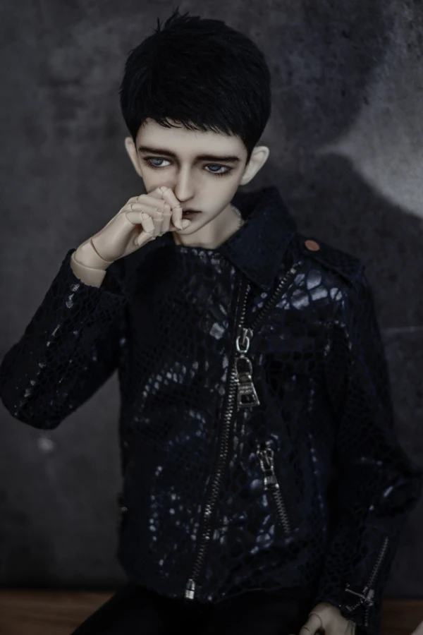 

Аксессуары для одежды BJD в масштабе 1/3, мотоциклетная куртка для аксессуаров для кукол BJD/SD, кукла, обувь, парик и другие E2347 в комплект не входят