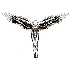 Angel Michael Waterproof Temporary Tattoos Men Fake Tattoo The Flash Kids Tatoo Temporary Stickers Tatouage Temporaire