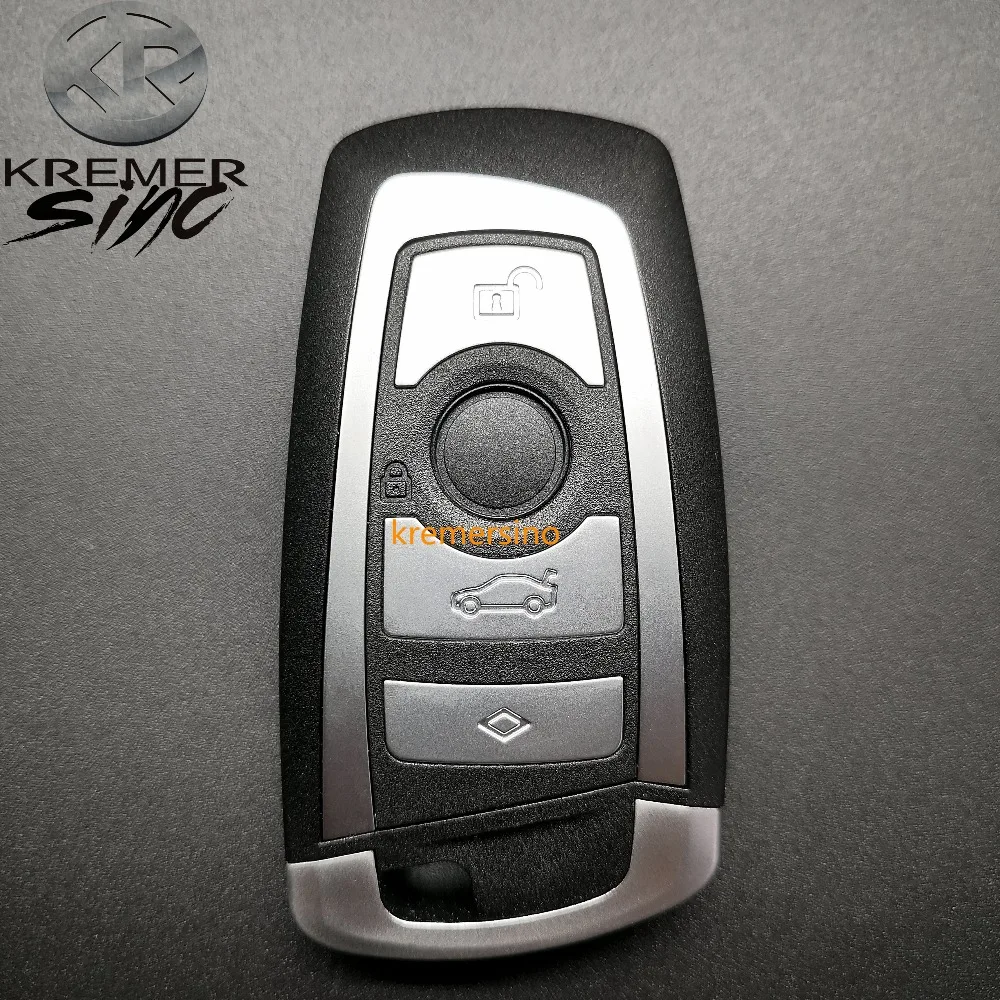 Aftermarket smart Key for BMW CAS4 CAS4+ Full Intelligent Smart Card 315 433 868 MHz  F Chassis 4 button  49 chip PCF 7953