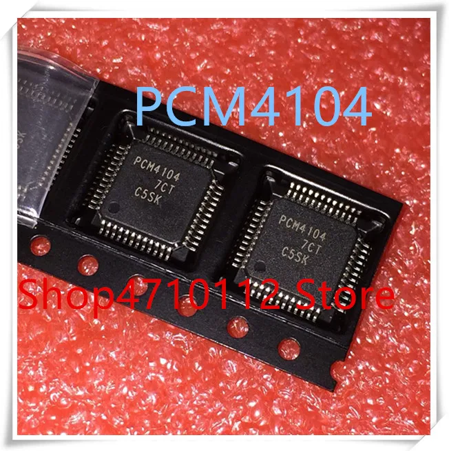 

NEW 5PCS/LOT PCM4104PFBR PCM4104PFBT PCM4104 TQFP-48 IC