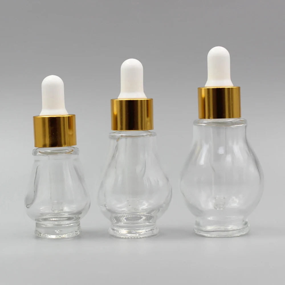 

10 ml beard oil glass bottle amber dropper glass bottle portable bottle