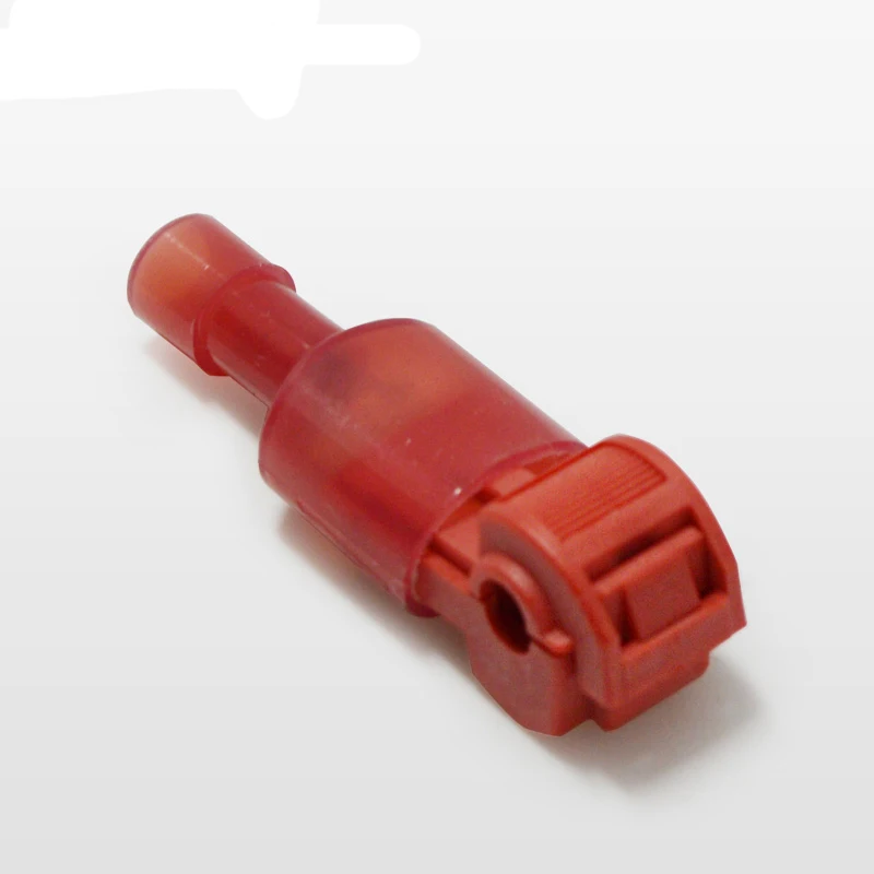 NEW 10PCS Red  0.3mm-1mm Red Wire terminals T Type quick Splice Crimp Terminal Cable wiring connector cable clamp