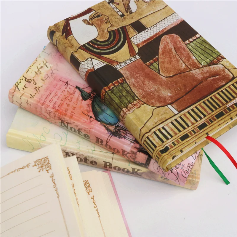 A5 Hard surface notebook 160 sheets Anti-fatigue student notepad Cute girl diary Thick notepad Travel log