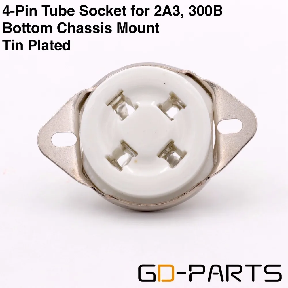 1 Máy Tính Dưới Khung Xe Núi 4Pin U4A Ống Gốm Ổ Cắm Van Căn Cứ 811 274A 572B 300B 71A PX4 Vintage bộ Khuếch Đại DIY