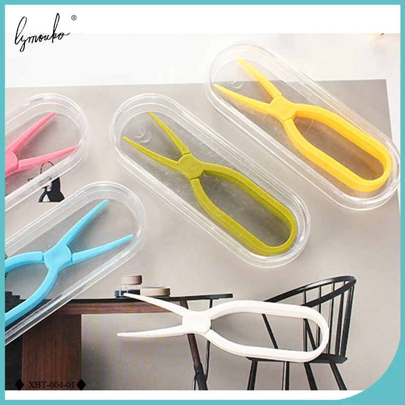 Lymouko 2set/Lot High Quality Multicolor Contact Lenses Soft Special Silica Gel Tweezers Lens Accessories Useful Clamps Travel image 5