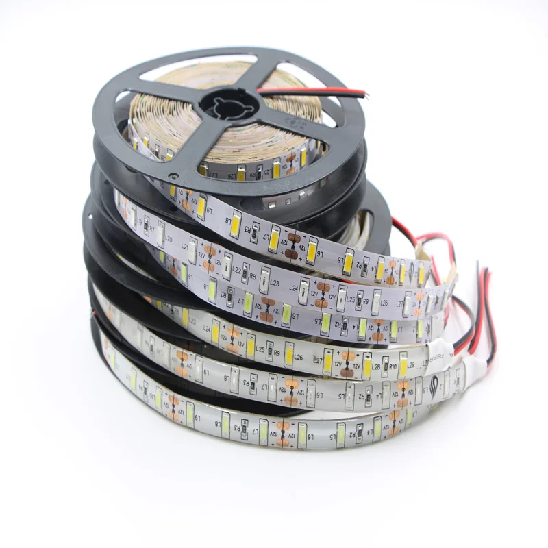 LED Strip light 5630 DC12V 1/2/3/4/5m 60Leds/m Flexible 5730 Bar Light Super Bright Non-waterproof KTV Home Decoration LED Tape