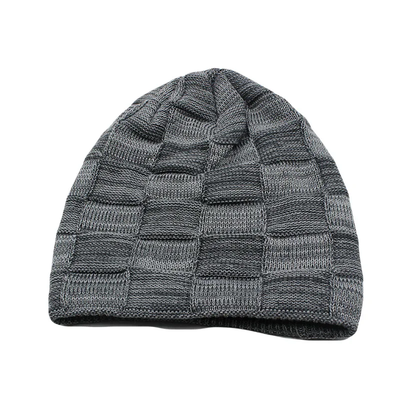 New High Quality Men Winter Knit Warm Beanies Skullies Fashion Unisex Women Adult Hat Thick Cap Wool Gorros Casual Hats Bonnet