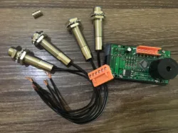 Harvester four-way alarm tachometer counter 12v or 24v or relay output