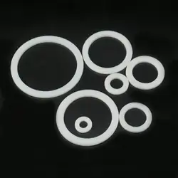 20pcs 12x6mm 18x10mm 24x16mm 30x20mm 39x30mm 45x35mm 55x45mm PTFE Flat Washer Gasket Sealing For 1/4