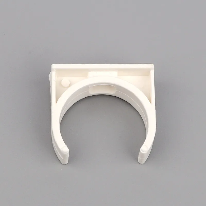 8pcs Inner Dia 20 mm/25 mm/32 mm/40 mm PVC Pipe Clamp Pipe Fitting Connectors For Garden Irrigation Plastic U Type Fixed Tube