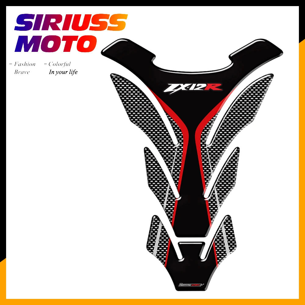 

3D Защитная Наклейка на бак мотоцикла для Kawasaki NINJA ZX12R ZX-12R Tank