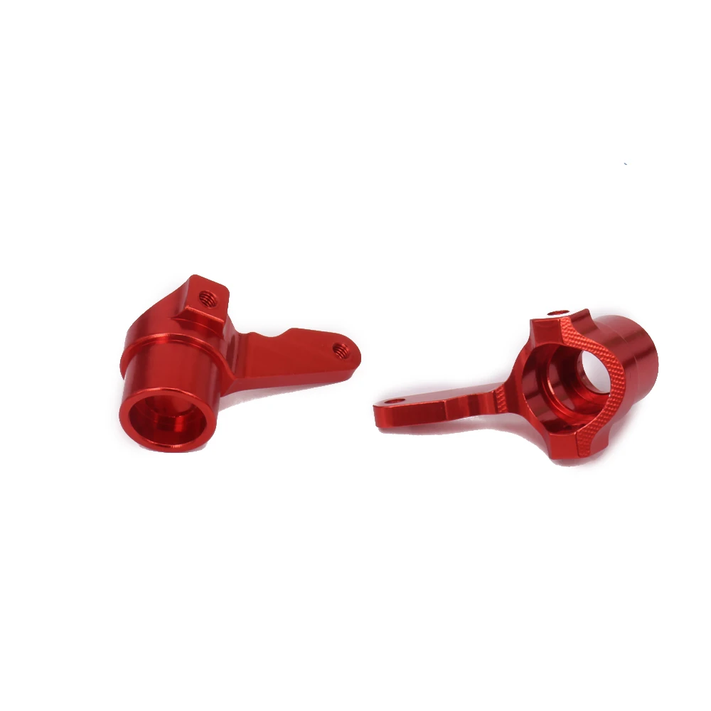 Aluminum 2PCS/set Steering Hub Carrier For Rc Hobby Model Car 1/10 Kyosho Optima 4Wd Steering Blocks Buggy Off-Road Hopup Parts