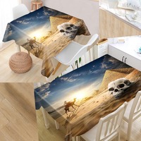 New Arrival Custom Camels Table Cloth Waterproof Oxford Fabric Rectangular Tablecloth Home Party Tablecloth