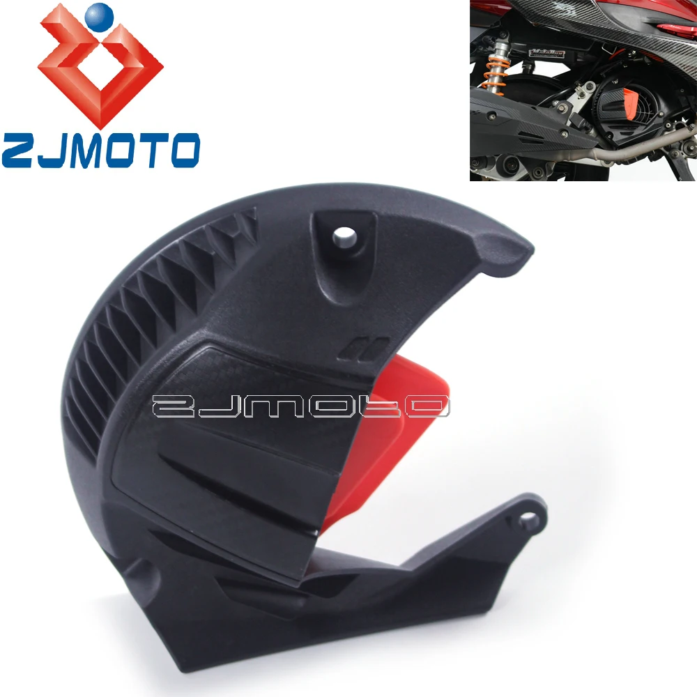 Black Red Motorcycle Scooter Fan Cover Plastic OEM Shroud Cooling Fan Guard Shell For YAMAHA BW'S 125 R X CYGNUS JAPAN MODEL