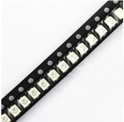 200 pcs SMD SMT 3528 Super bright WHITE LED lamp Bulb NEW