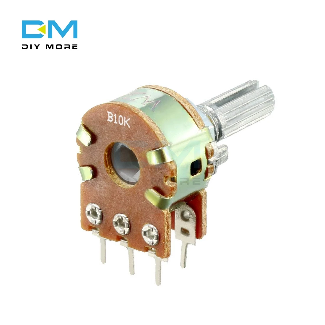 5PCS Potentiometer Resistor Linear Taper Rotary Potentiometer For Arduino 1K 2K 5K B10K 20K 50K 100K 250K 500K 1M Ohm Cap Knob