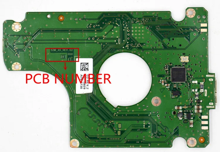 SA دفتر القرص الصلب رقم لوحة الدوائر: BF41-00325A S3M_AS_REV.02 R00 ، HM641JZ