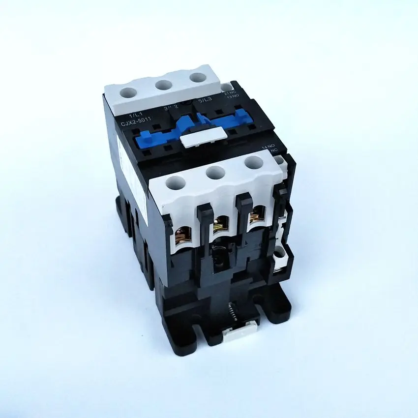 

Original CHINT CJX2-5011 AC Contactor 1NO+1NC 50Hz 50A Coil Voltage 380V 220V 110V 36V 24V LC1-D50 AC Contactor