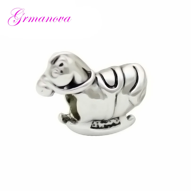 Children's Trojan Toys Big Hole Charm Beads Female Classic Pop Amulet Fit Pandora Bracelet Women's DIY Jewelry