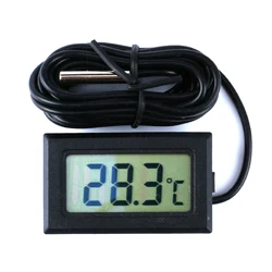 -50 to 110 Thermometer Mini Digital LCD Display Car Interior Meter Tools Temperature Sensor Z2